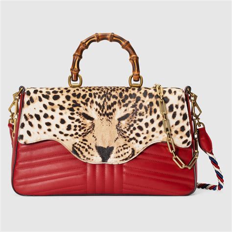 gucci leopard|gucci shopping bag apple.